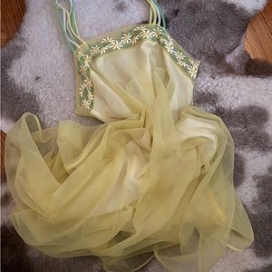 Ethereal dreamy vintage slip